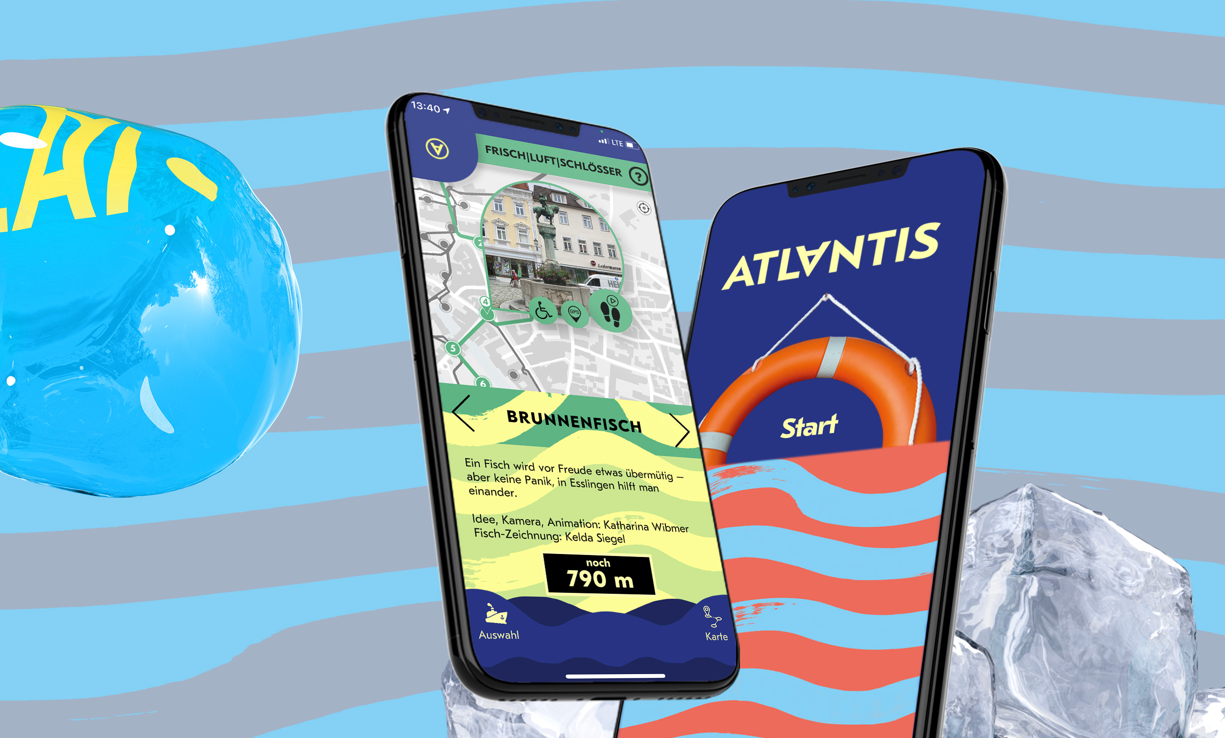 ATLANTIS — Stadt im Fluss