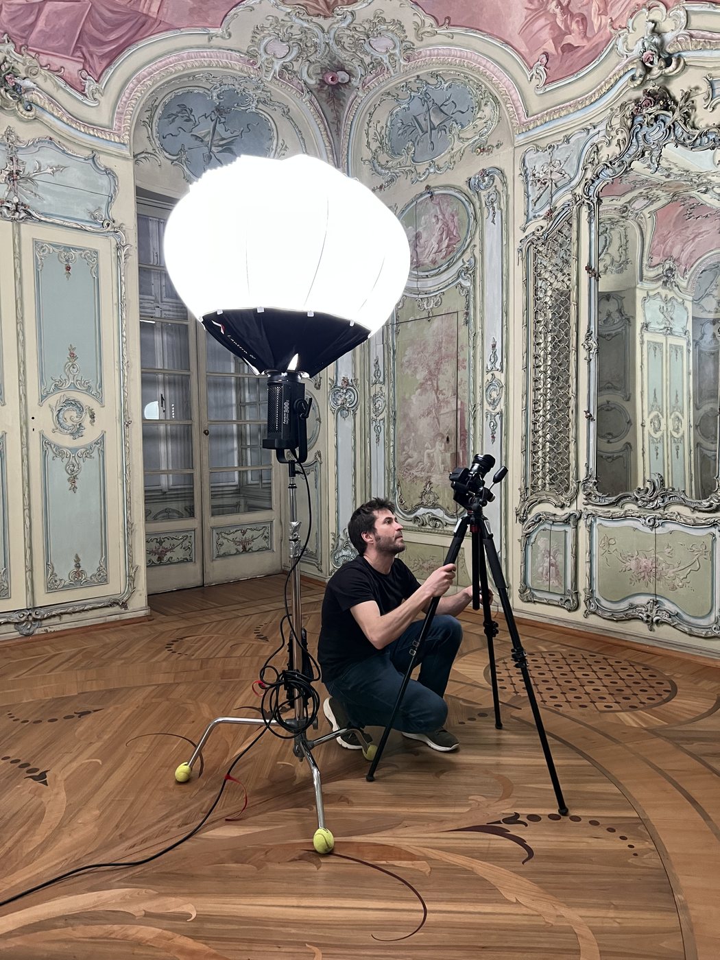 Bibliothek der Kurfürstin VR — Photogrammetrie im Barockschloss Mannheim